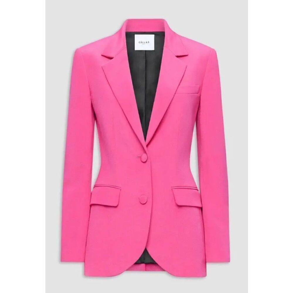 CALLAS MILANO Andre Two Button Jacket in Carnation NWT Size 40/ US 4